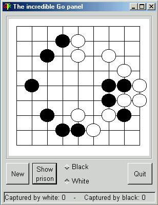 Go program screenshot