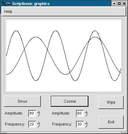 Graph program screenshot